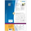 Samoprzylepne etykiety do drukarki HERMA CD labels Maxi A4 Ø 116 mm