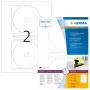 Samoprzylepne etykiety do drukarki HERMA CD labels Maxi A4 Ø 116 mm