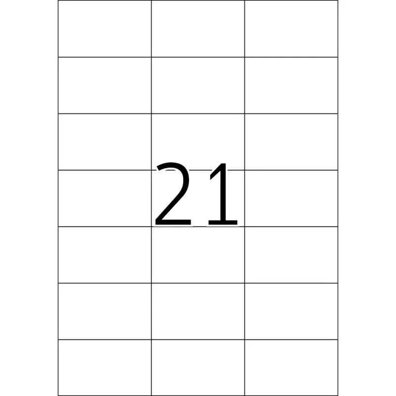 Samoprzylepne etykiety do drukarek HERMA Labels Premium A4 70x42,3 mm