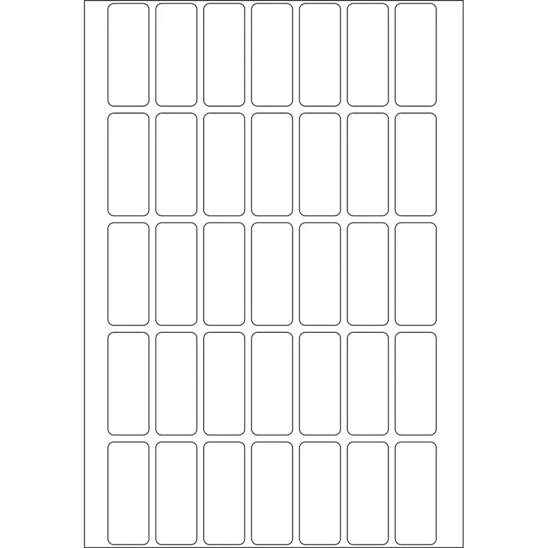 Etykiety uniwersalne HERMA 1120 szt. 12x30 mm biały papier matowy