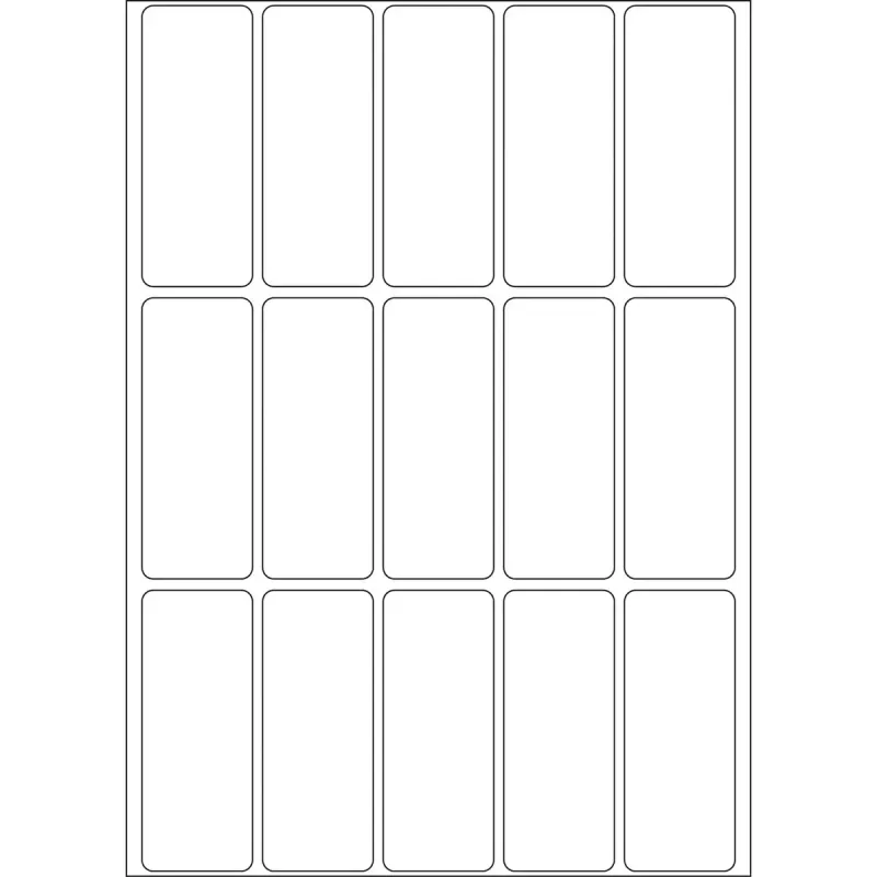 Etykiety uniwersalne HERMA 20x50 mm biały papier matowy do opisywania ręcznego 480 szt.