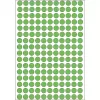 Wielofunkcyjne etykiety HERMA 5632 okrągłe zielone papierowe 8 mm