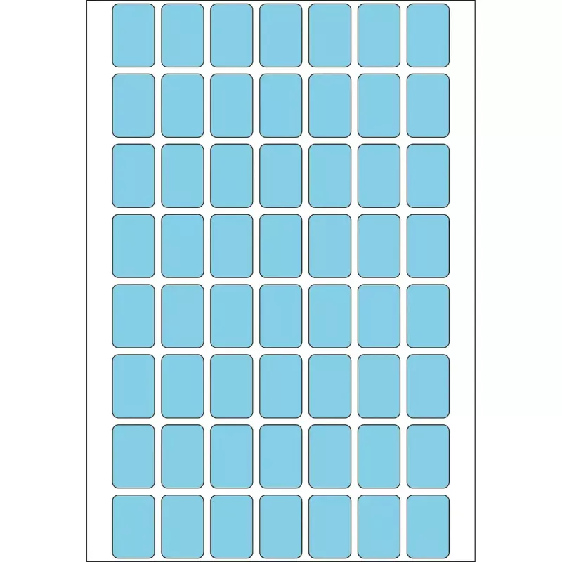 Etykiety wielofunkcyjne HERMA 12x18 mm niebieskie papierowe matowe do ręcznego opisywania