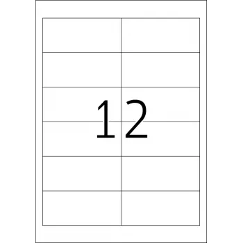 Samoprzylepna etykieta do drukarek HERMA Labels Premium A4 97x42.3 mm