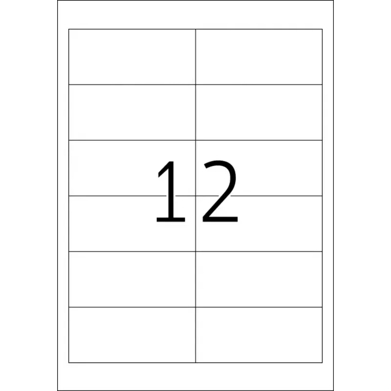 Samoprzylepna etykieta do drukarek HERMA Labels Premium A4 97x42.3 mm