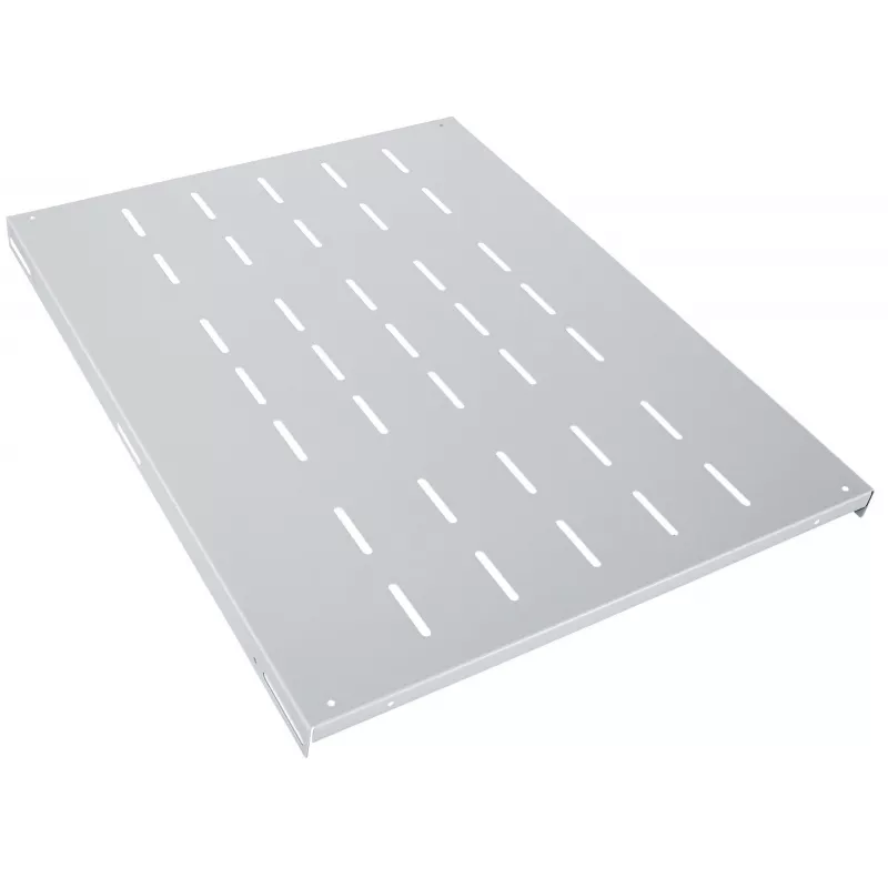 Intellinet Półka stała 19 cali, 1U, głębokość 600 mm, wytrzymała, maks. 100 kg, szara