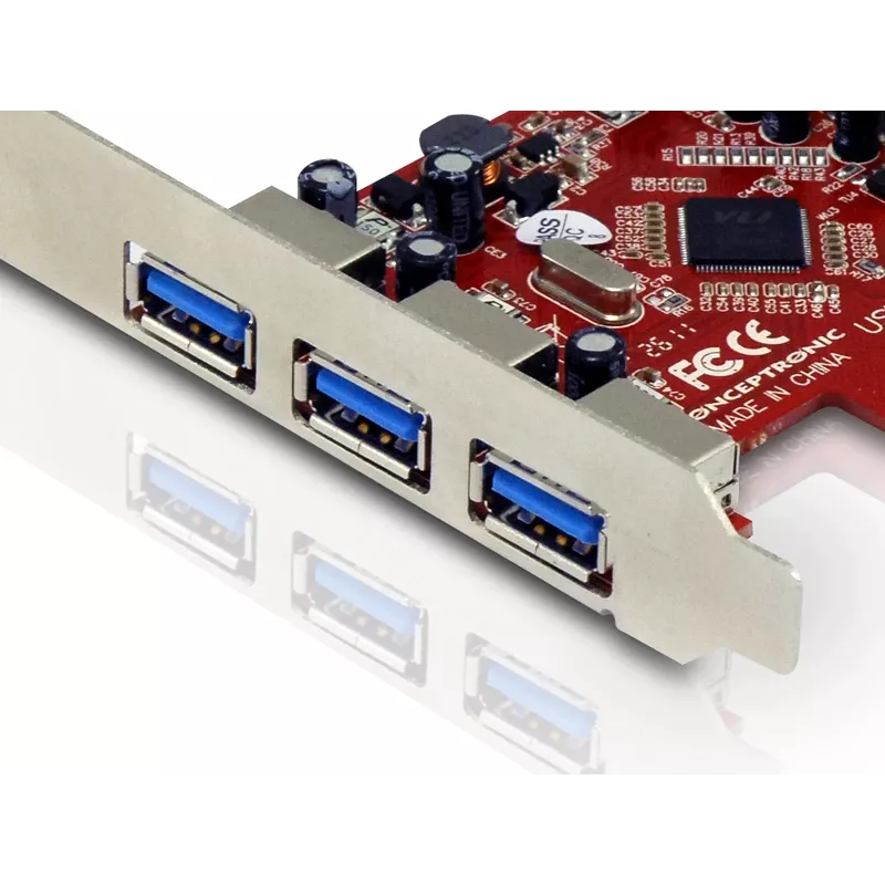 Karta PCI Express Conceptronic C4USB3EXI 4-portowa USB 3.0