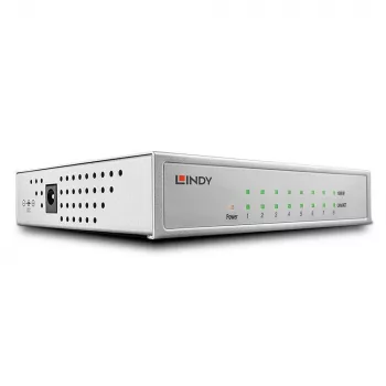 Lindy sieciowy Switch - Gigabit, Desktop, 8 Port, 10/100/1000