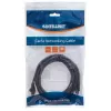 Intellinet kabel krosowy sieciowy, kat. 6, 15 m, czarny, CCA, U/UTP, PVC, RJ45, pozłacane styki, bezzadziorowa wtyczka, osłonka na wtyczkę, dożywotnia gwarancja