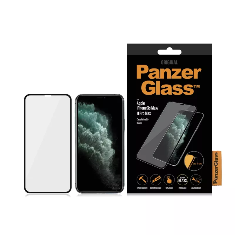 PanzerGlass ® Szkło ochronne iPhone 11 Pro Max | Xs Max | Edge-to-Edge