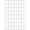 Wielozadaniowe etykiety HERMA 12x18 mm biały papier mat 1792 szt.