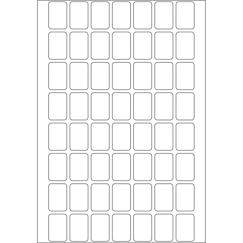 Wielozadaniowe etykiety HERMA 12x18 mm biały papier mat 1792 szt.