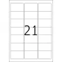Przestawialne etykiety adresowe HERMA 63,5x38,1 mm 2100 szt.