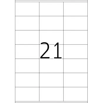 Samoprzylepna etykieta do drukarki HERMA Labels Premium A4 70x41 mm 2100 szt.