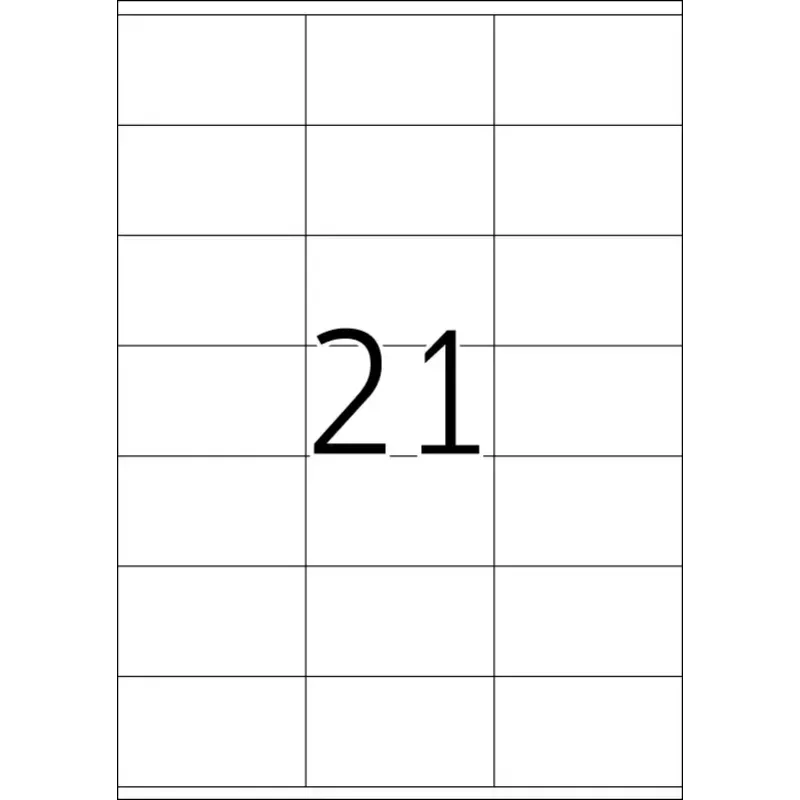 Samoprzylepna etykieta do drukarki HERMA Labels Premium A4 70x41 mm 2100 szt.