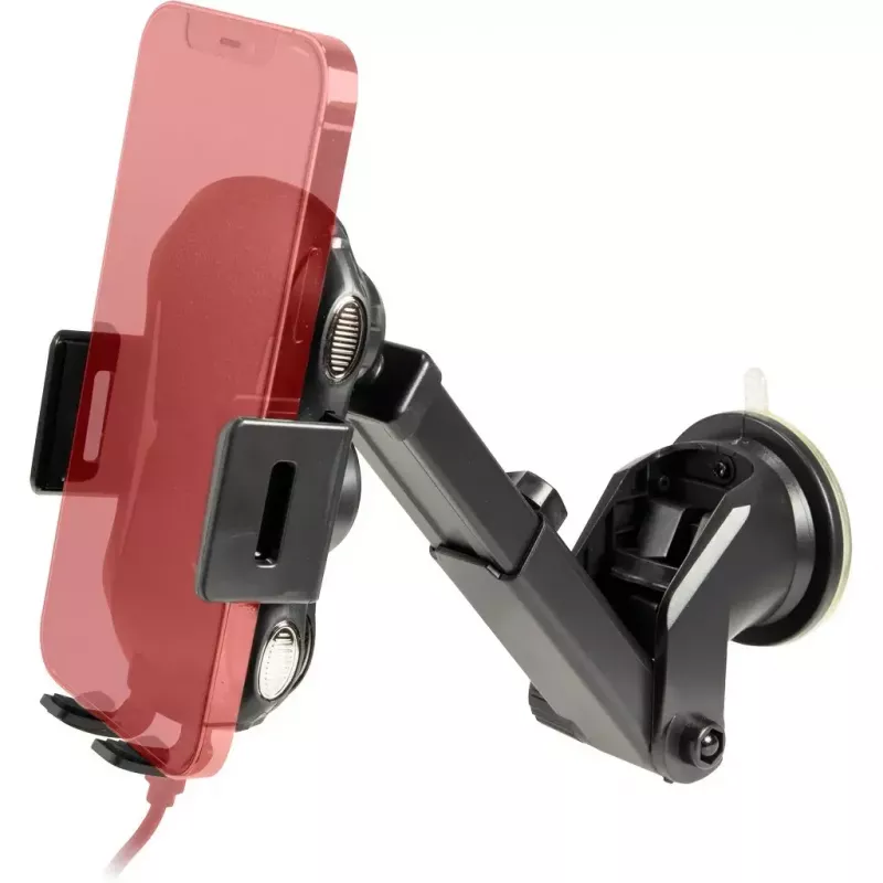 Aktywny uchwyt Inter-Tech MTH-100 Telefon komórkowy/Smartfon Czarny