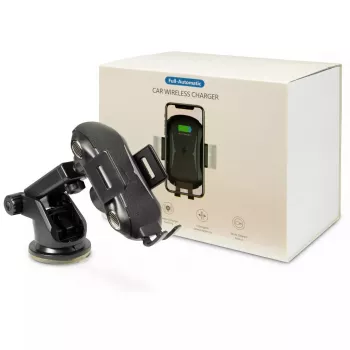 Aktywny uchwyt Inter-Tech MTH-100 Telefon komórkowy/Smartfon Czarny