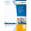 Samoprzylepna etykieta do drukarki HERMA Labels A4 25,4x10 mm biała o bardzo mocnej przyczepności, papier matowy 4725 szt.