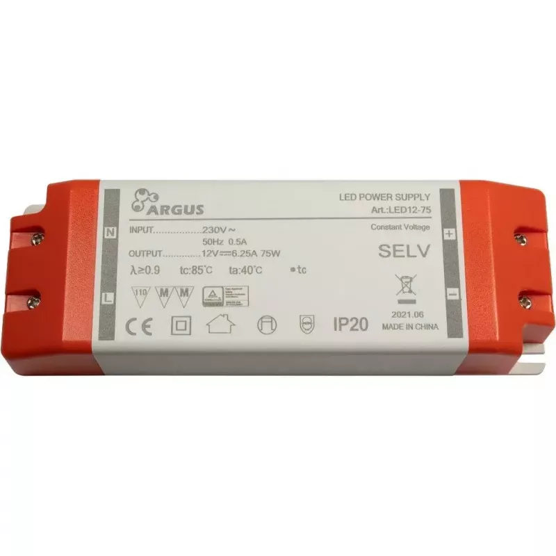 Zasilacz LED Inter-Tech LED12-75 75W IP20 100000h