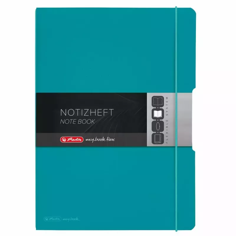 Zeszyt Herlitz 50015986 A4 80 kartek Turkusowy