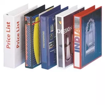 Esselte Panorama Binder FSC® A4+ 4DR/50 mm, A4, Tworzywo sztuczne, Biały, 5 cm, 7.7 cm