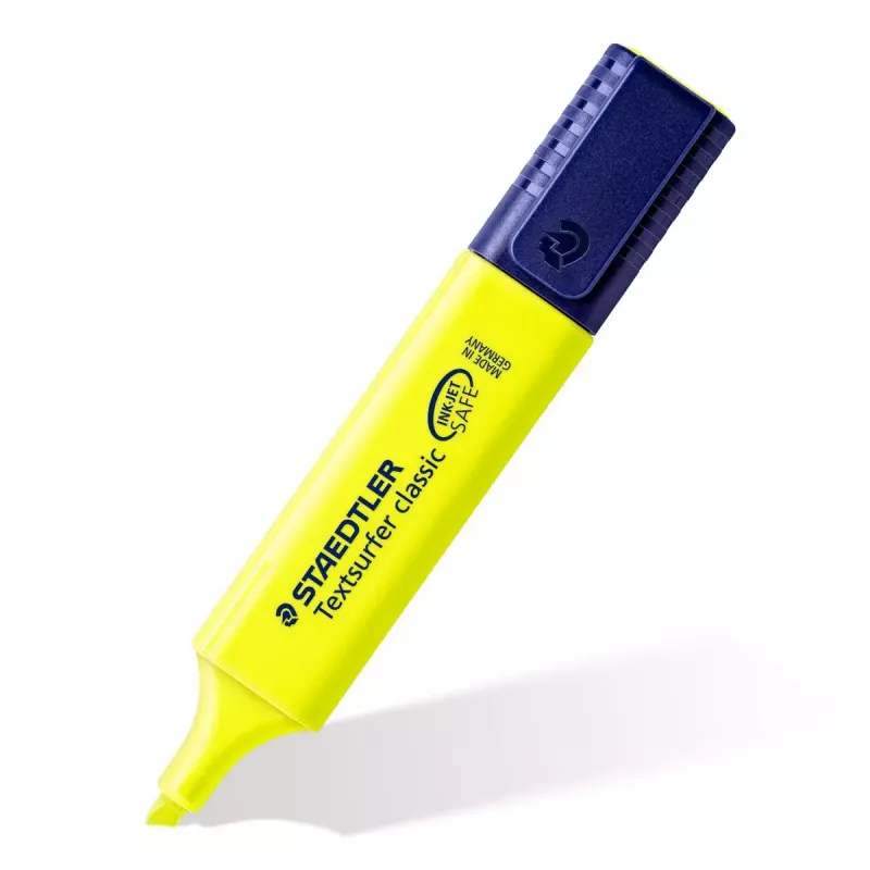 Marker Staedtler Textsurfer classic 364 Końcówka dłutowa Niebieski Zielony Różowy Żółty