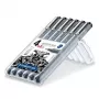 Pisak cienkopisowy Staedtler 308 SB6P Czarny 6 szt.
