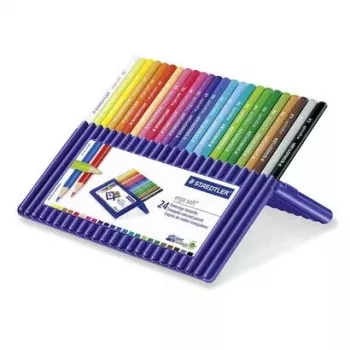 Kredki ołówkowe Staedtler Ergosoft 157 Wielokolorowe 24 szt.