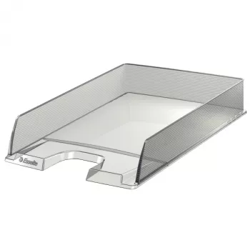 Esselte Letter tray Europost Transparent, Tworzywo sztuczne, Transparent, A4, A4, 243 x 332 x 57 mm, 254 x 350 x 61 mm