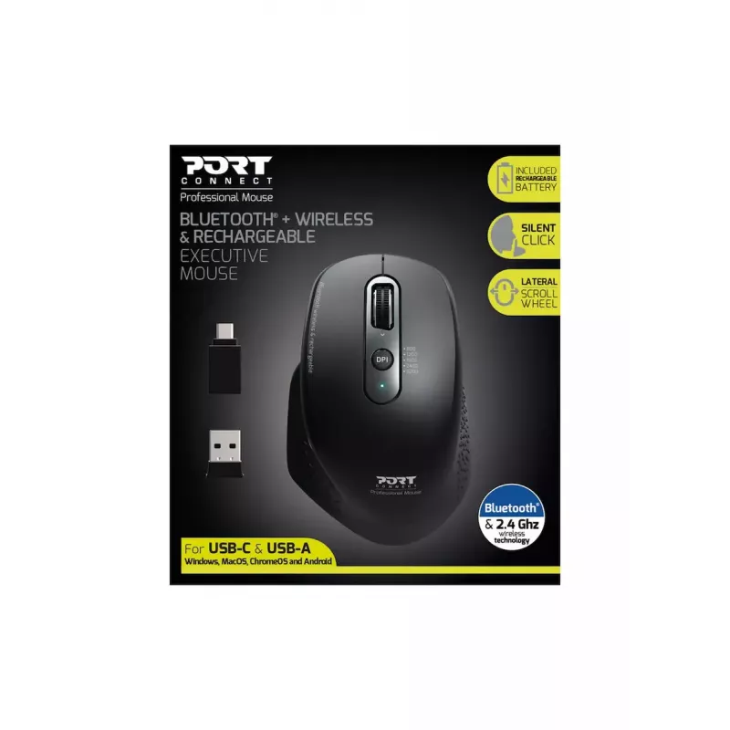 Port Designs 900716 RF Wireless + Bluetooth mysz