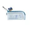 Pencil Case HERMA 20003 Hard EVA niebieski Transparent 110x230 mm