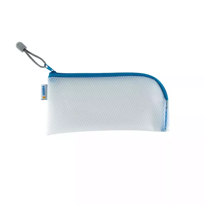 Pencil Case HERMA 20003 Hard EVA niebieski Transparent 110x230 mm