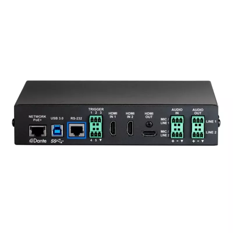 Vaddio AV Bridge 2x1, 1920 x 1080 pikseli, 60 kl./s, Czarny, 0 - 40 °C, 20 - 80%, 480,8 mm