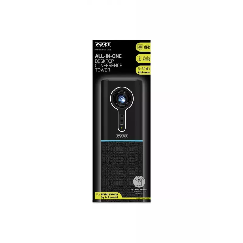Kamera do wideokonferencji Port Designs 902004 3,68 MP 2560 x 1440 60 kl./s