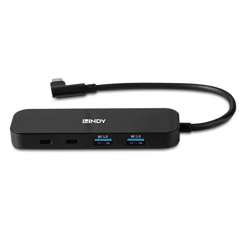 Lindy 43334 Hub USB 3.2 Gen 1 Type-C, 4 porty