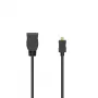 Hama 00205168 kabel HDMI 0,1 m HDMI Typ D (Micro) HDMI Typ A (Standard) Czarny