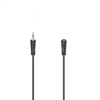 Hama 00205121 kabel audio 5 m 3,5 mm czarny