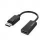 Hama 00200335 przejściówka wideo DisplayPort HDMI czarna