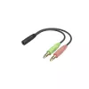 Hama HS-P100 V2 Zestaw słuchawkowy Przewodowy Head-band Biuro/Call center Czarny, Srebrny