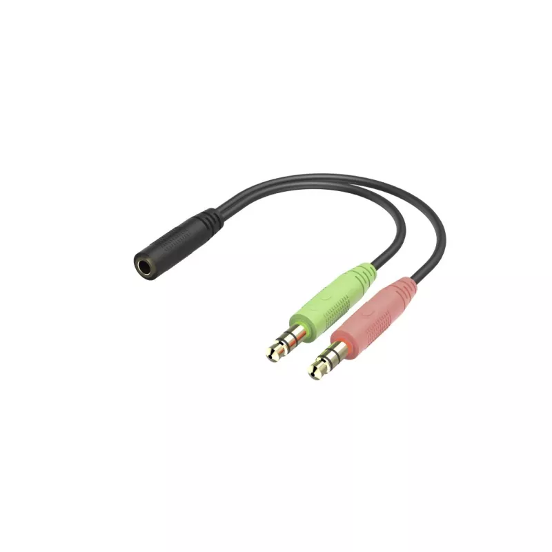 Hama HS-P100 V2 Zestaw słuchawkowy Przewodowy Head-band Biuro/Call center Czarny, Srebrny