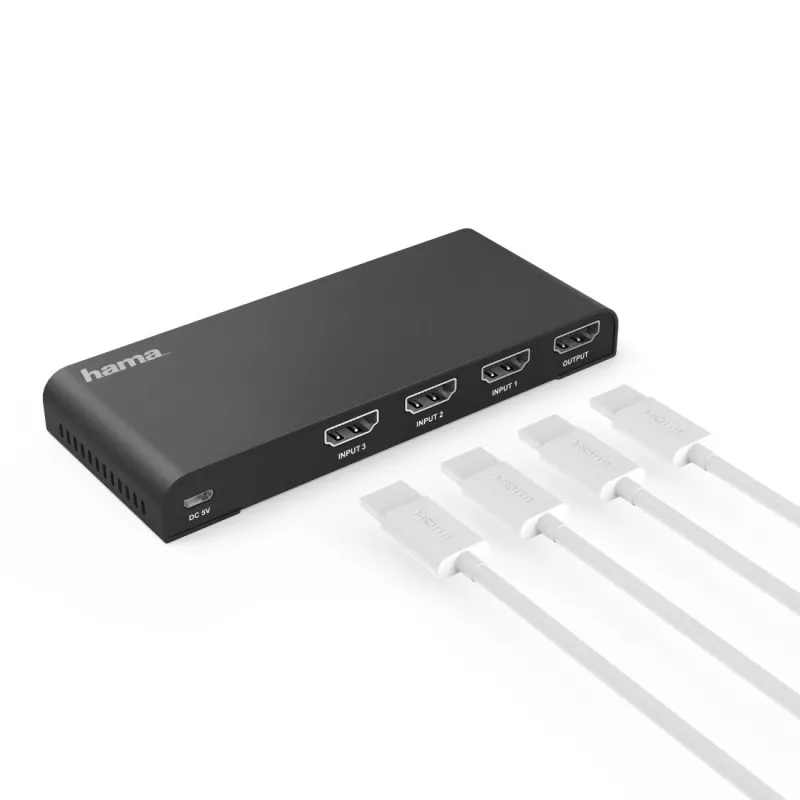 Hama 00121770 przełącznik wideo HDMI