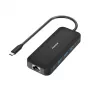 Hama 00300080 koncentrator interfejsów USB Type-C 5000 Mbit/s Czarny