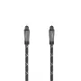 Kabel audio Hama 00205139 1,5 m TOSLINK męski do męskiego czarny