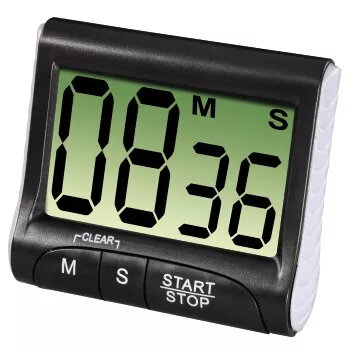 Minutnik Xavax Countdown Czarny 95304