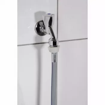 Węże dopływowe i odpływowe Xavax 00111833 do zmywarki, szary, PVC/nylon, 1500 mm, 1 szt.