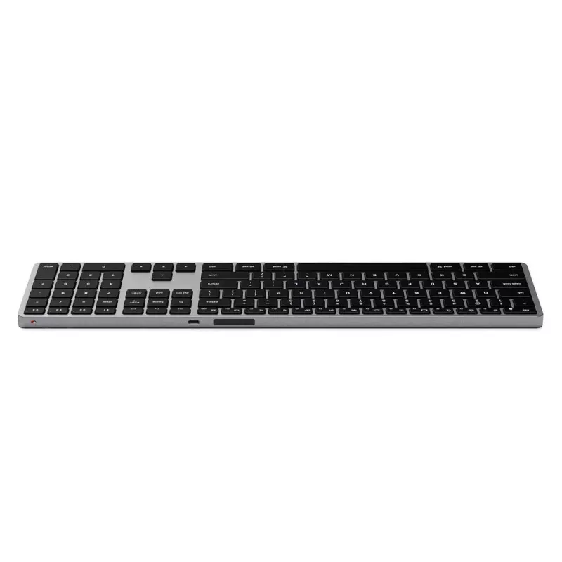 Klawiatura Satechi X3 pełnowymiarowa (100%) Bluetooth QWERTY angielska — Czarno-szara