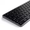 Klawiatura Satechi X3 pełnowymiarowa (100%) Bluetooth QWERTY angielska — Czarno-szara