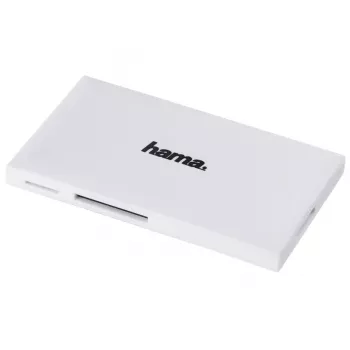 Hama USB 3.0 Multi-Card Reader, SD/microSD/CF/MS, biały