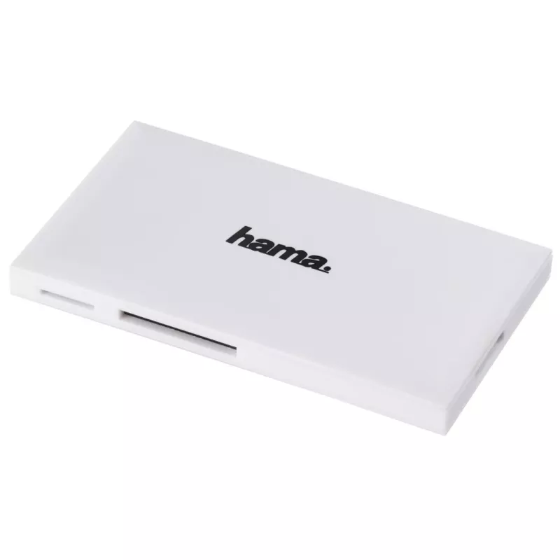 Hama USB 3.0 Multi-Card Reader, SD/microSD/CF/MS, biały
