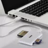 Hama USB 3.0 Multi-Card Reader, SD/microSD/CF/MS, biały